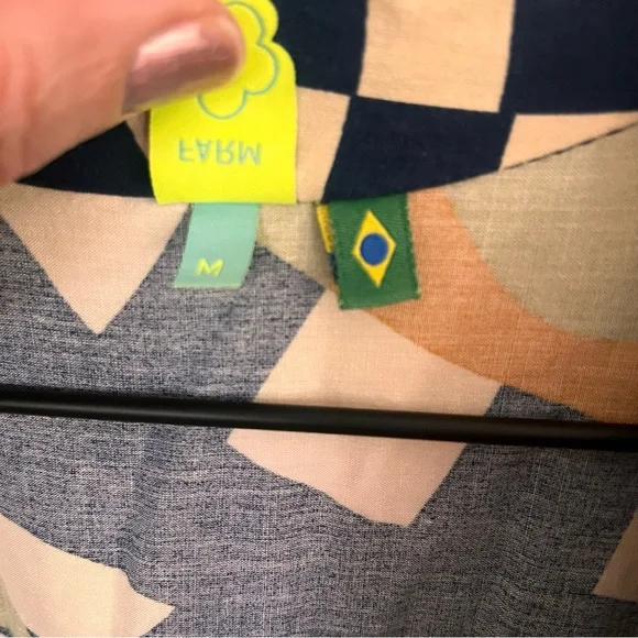 Farm Rio long long cropped dress - Picture 9 of 12